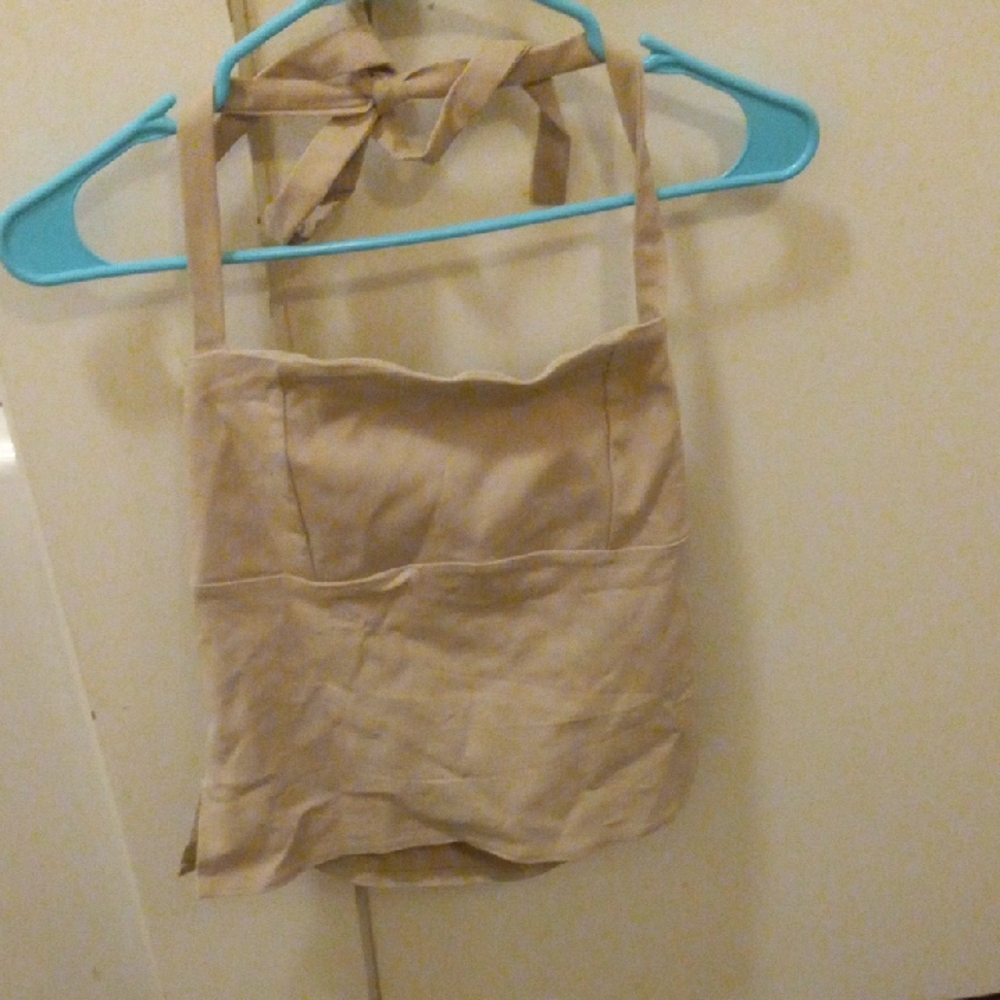 Tan Halter Top